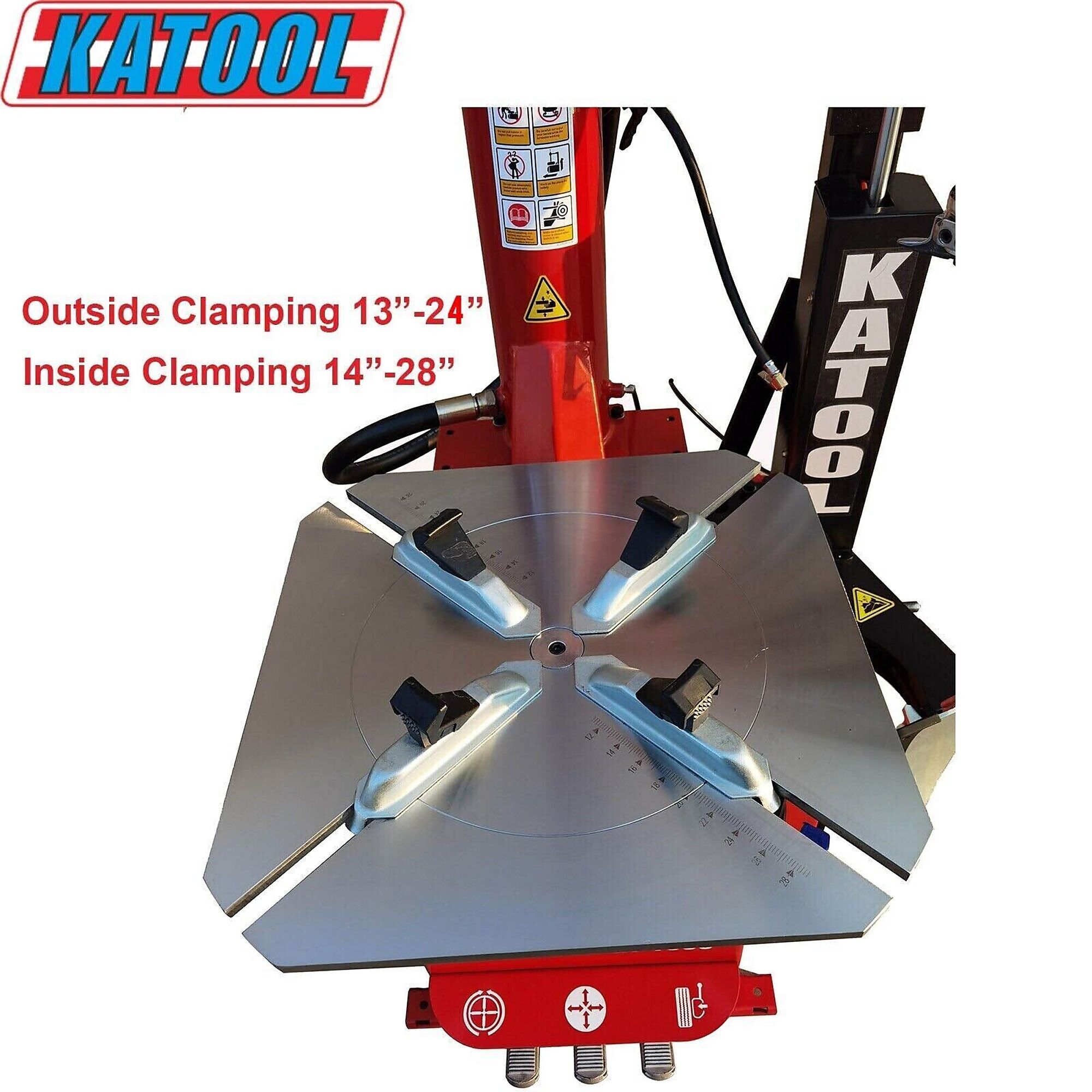 KATOOL, Swing Arm Tire Changer Electric Lever, Volts 110, Model# KT-T835